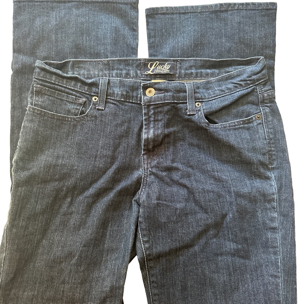 Lucky Brand Women's Dark Blue Straight Leg Jeans